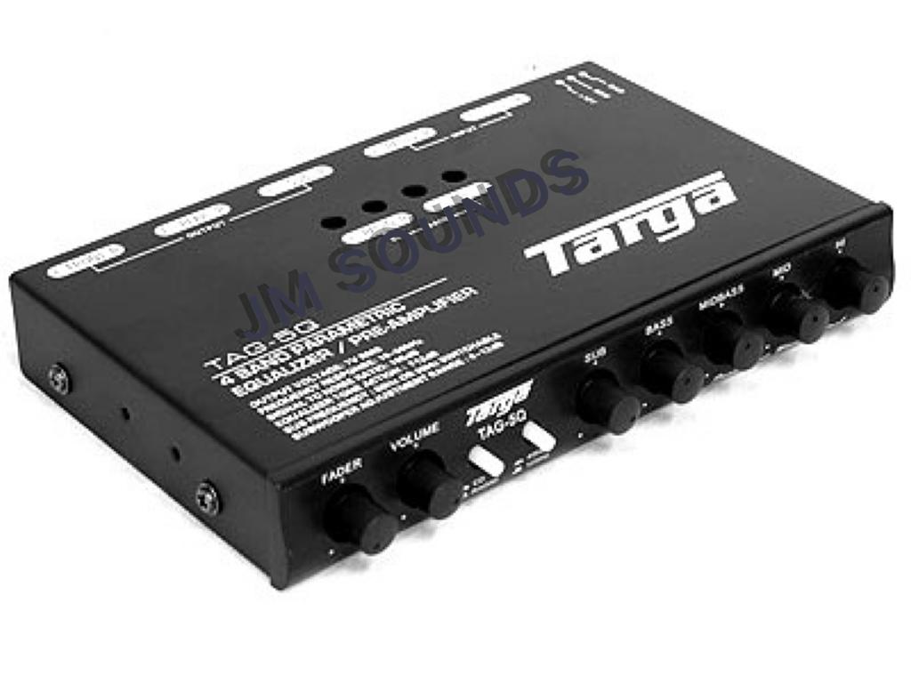 TARGA TAG-50Q 4 band parametric equalizer