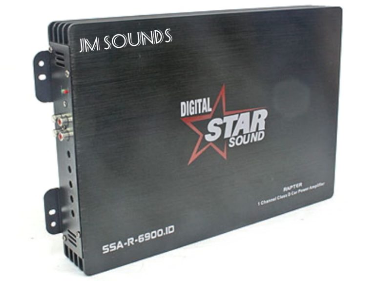 Star Sound Riddler Starsound SSA-R-6900.1D Rapter 6900w mono-block amplifier