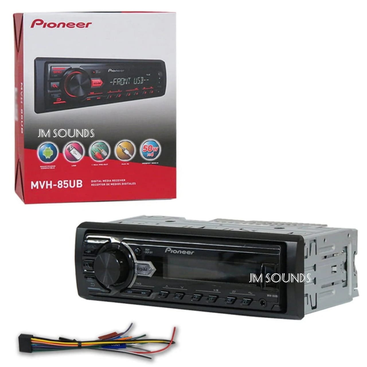 Pioneer MVH-85UB dingle din car multimedia receiver