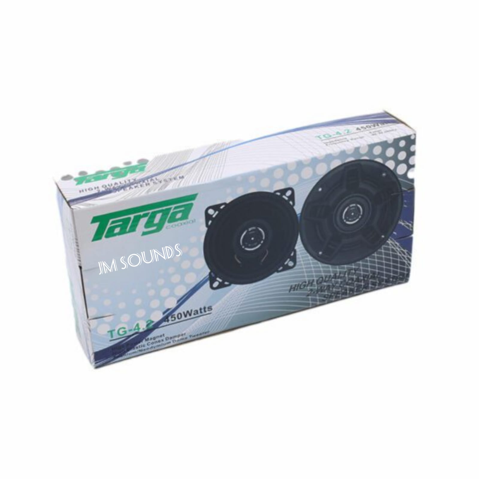 TARGA TG-4.2 450w 4’’ 2-way Speakers
