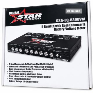 Starsound SSA-EQ-5300VM 5 Band Equalizer